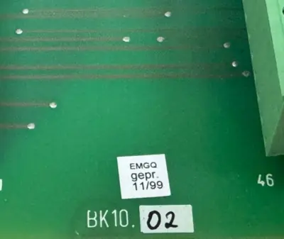 NEW EMG AUTOMATION BK10.02 CONTROL BOARD BK10-1.4