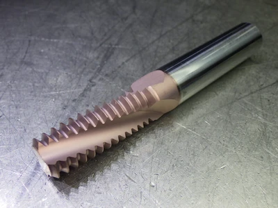 Carmex .591" 3 Flute Carbide Thread Mill 5/8" Shank MT0625C159UNMT7 (LOC1401A)