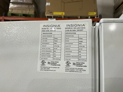 Used INSIGNIA NS-UZ21WH0 Freezers Michigan US | Miedema Asset Management Group #1342195