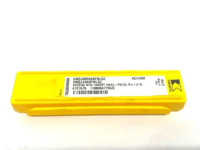 Used KENNAMETAL DODEKA™ MINI • CARBIDE INSERT • HNGJ-LDJ HNGJ0604ANFNLDJ Carbide Inserts | Maverick Industrial Sales #1106109