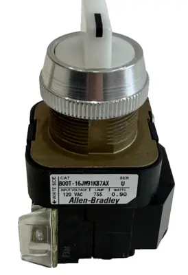 ALLEN BRADLEY 800T-16JW91KB7AX SELECTOR SWITCH SER.U 800T16JW91KB7AX NEW,SURPLUS