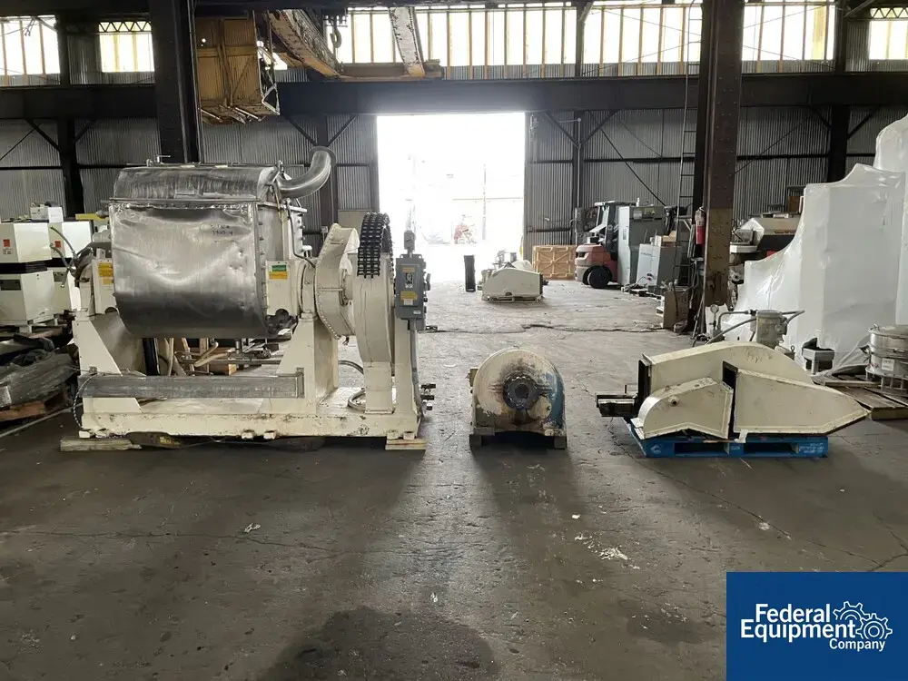 USED DAY 150 Gal Day Double Arm Mixer, S/S, 125#
