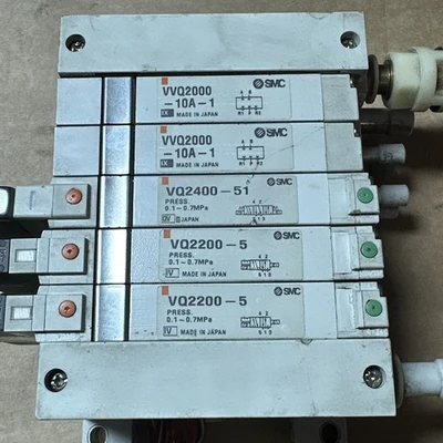 USED SMC SMC SOLENOID ASSEMBLY