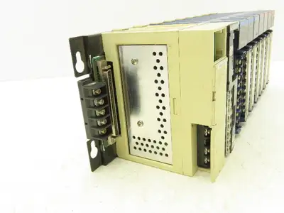 Toyoda Machine Works Toyopuc PLC Chassis Rack CPU Processor I/O Module *Read