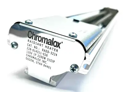 110314 | Chromalox  RADD-3224 Radiant Heater 2 Element 2200W 120V - New Other