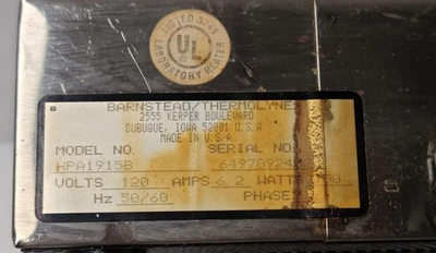USED Thermolyne 4723742374783278483284732847