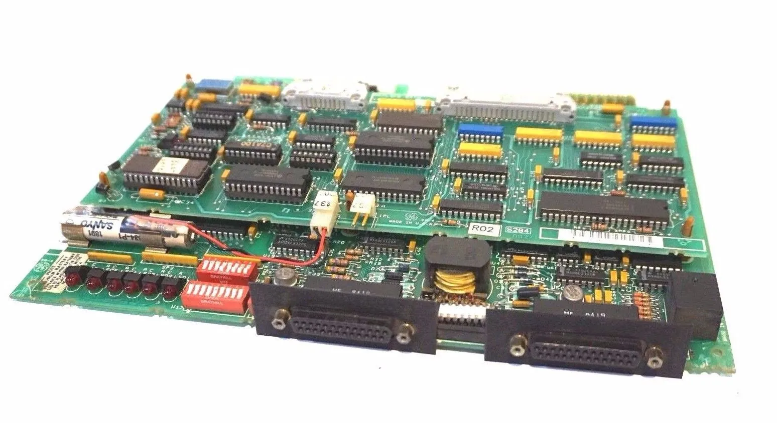 USED GENERAL ELECTRIC IC600YB945B ASCII I/O BOARD