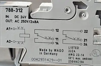 USED WAGO WAGO 788-312