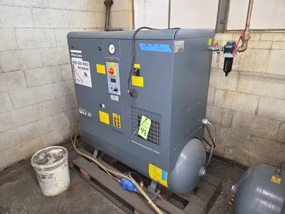 2016 ATLAS COPCO GX7FF EP rotary screw air compressor | Levy Recovery Group (2)