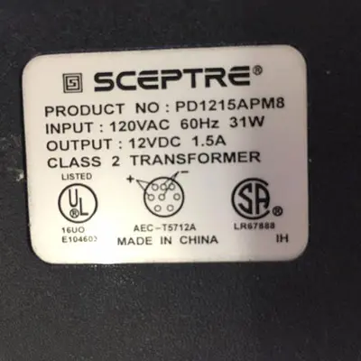 SCEPTRE PD1215APM8