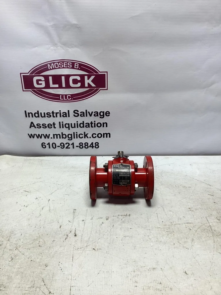 WKM DynaSeal 350 Flanged Ball Valve B2901-T20 -NOS