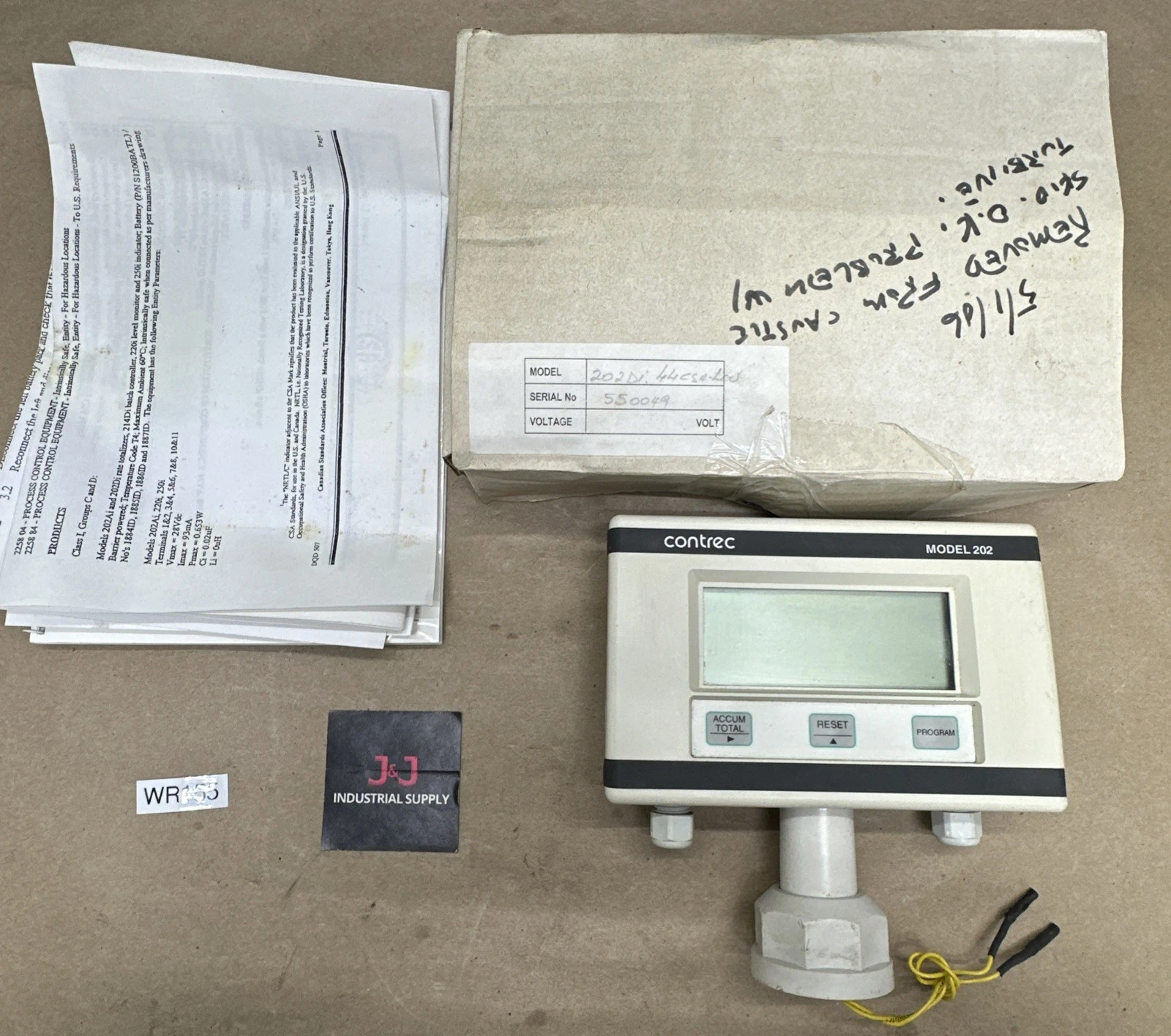 USED Contrec 202Di.44CSA-LCD