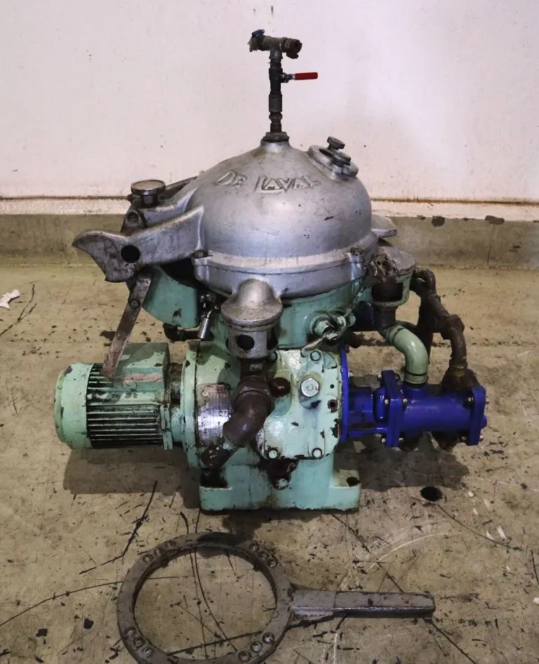Alfa-Laval MAB 104B-24 oil purifier, SS.