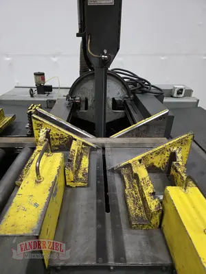 Used MARVEL MANUFACTURING 380 VERTICAL TILT FRAME SAW Vertical Band Saws Michigan US | Vander Ziel Machinery Sales #483377