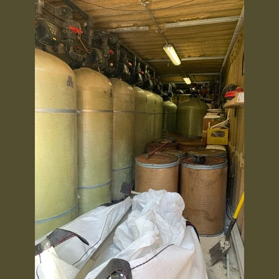 55 GPM Titanium Oxide Absorption Water Treatment Plant