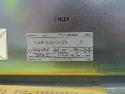 Used ALLEN BRADLEY _UNKNOWN_ Starters Indiana US | Arrow Industrial #1408068