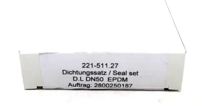 NEW TUCHENHAGEN GEA 221-511.27 SEAL SET D.L DN50 EPDM 22151127