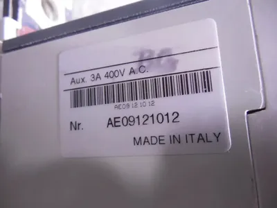 ABB S6H-D SACE S6 Molded Case Switch 800 Amps 600VAC without key Used