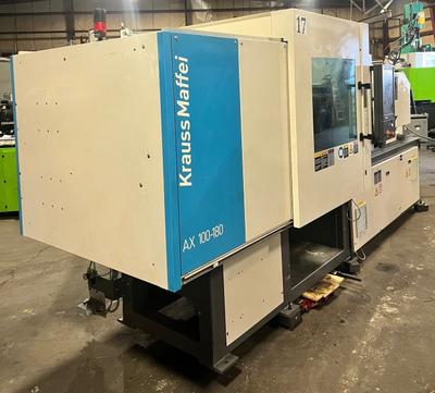 Used 2011 KRAUSS-MAFFEI 100-180AX Injection Molding Machines | Hunter Plastics #788724