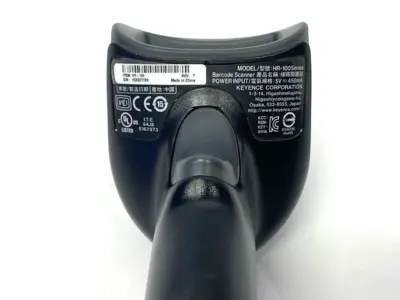 Used KEYENCE Rev. P Handheld Code Reader, Wired w/ HR-1C3RC Rev. B Cable Barcode Scanners Michigan US | Maverick Industrial Sales #1394901
