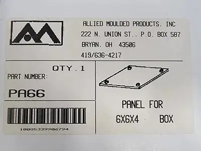 NEW ALLIED MOULDED PRODUCTS PA66