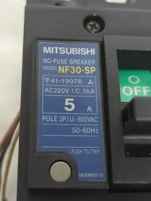 Used MITSUBISHI NF30-SP Miscellaneous Equipment (Electrical & Power) Ohio US | Surplus Asset Holdings #1262580