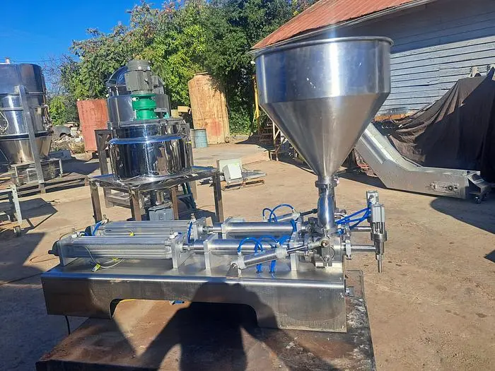 Used _UNKNOWN_ PASTY DOUBLE-HEAD 500 Piston Fillers California US | Machinery & Equipment #139052