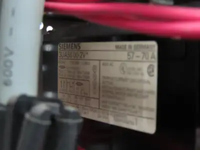 Siemens 32-89258 Bucket Breaker MCC Motor Starter Disconnect Fused 600V 50Hp 3Ph