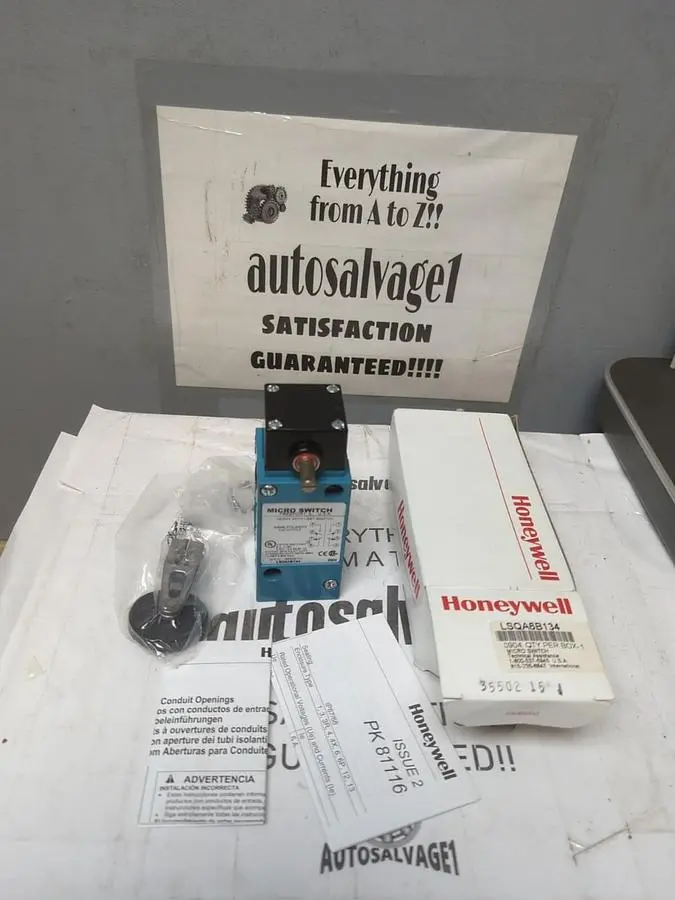 New | in-Stock HONEYWELL LSQAB134 Miscellaneous Equipment (Electrical & Power) | Surplus Asset Holdings #1198533
