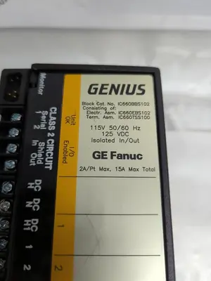 USED GE FANUC IC660BBS102