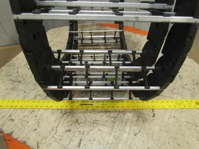 Kabelschlepp OKSO Chain Cable Holder Cable/Hose Carrier 12" Wide x 12'-9" Long