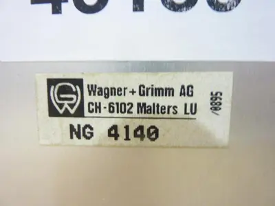USED WAGNER GRIMM EES190