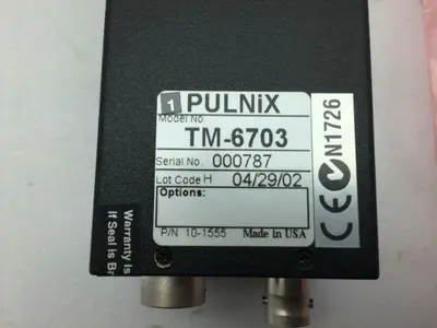 Pulnix TM-6703 Prgressive Scan Video Camera NIB