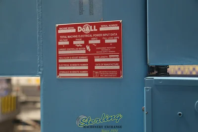 Used DOALL 2013-V Vertical Band Saws California US | Sterling Machinery Exchange #1465999