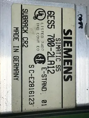 USED SIEMENS 6ES5 700-2LA12