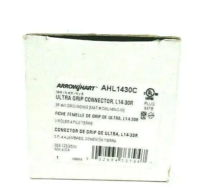 2 NEW ARROW HART AHL1430C CONNECTORS