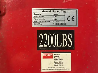 Used DAYTON 33W285 Material Handling (misc) Ohio US | HGR 24 #1304005
