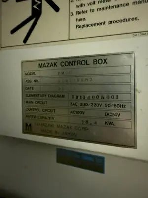 USED 1995 MAZAK PMNX-1600
