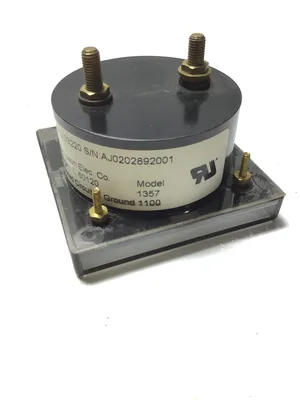 Simpson Electric 1357 Analog AC Ammeter Panel Meter