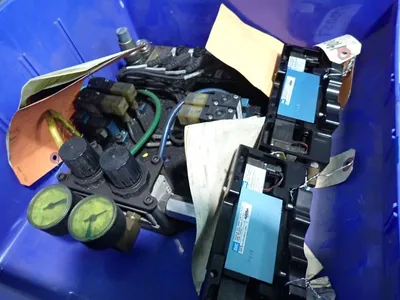 Mac Hydraulic Control Manifold Assembly , Pneumatic Solenoid Valve