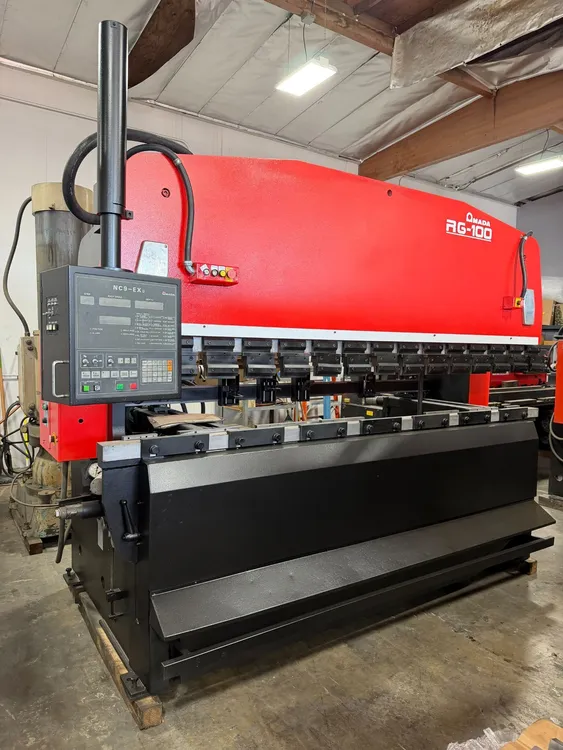 Used 2001 AMADA RG 100 EX Press Brakes California US | MacLean Machinery Network LLC #1338363