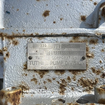 Heavy Duty Process Pump Tuthill 300 Lpm S/S Lobe Pump