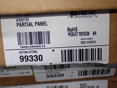 Used HOFFMAN PPP106 Electrical Panels Ohio US | HGR 24 #895308
