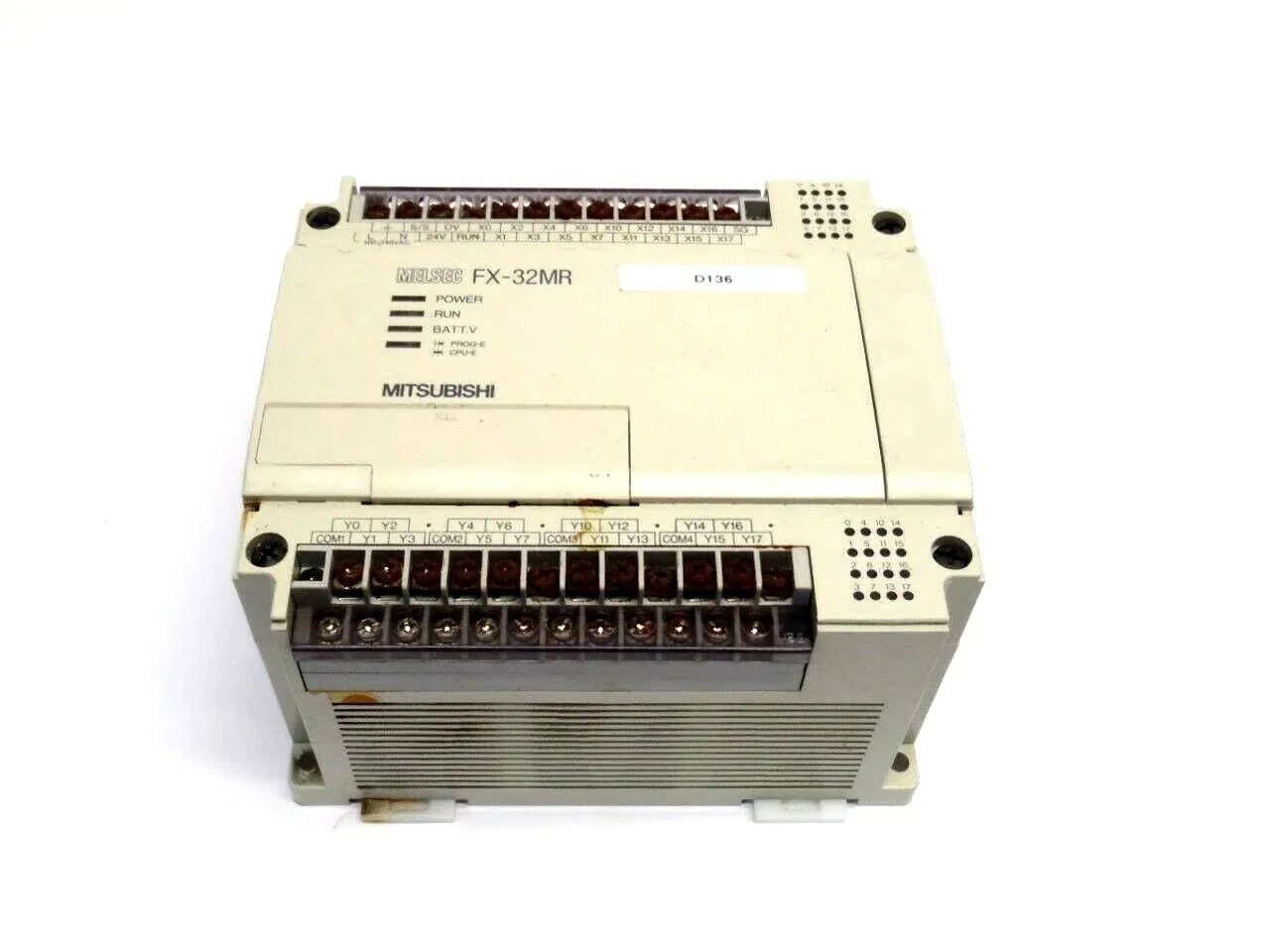 USED MITSUBISHI PROGRAMMABLE CONTROLLER 100-240VAC 50/60HZ