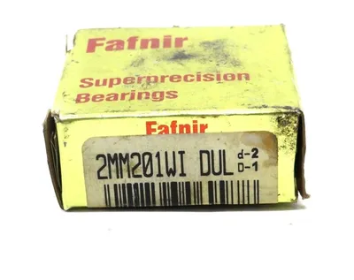 NEW FAFNIR 2MM201WI DUL SUPER PRECISION BEARING SET 2MM201WIDUL