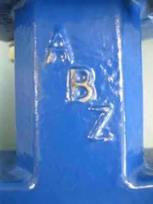 6" ABZ 203-060-000 (102-819) Lug-Style Butterfly Valve DI/Al Br/Buna NEW D20