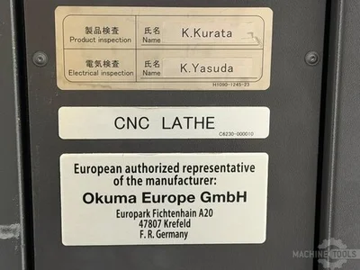 Used OKUMA LB3000 EX-II CNC Lathes NL | Mach 4 Metal #1550258