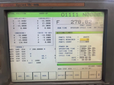 2007 MIGHTY VIPER VMC-2100 Vertical Machining Centers | PM Machines (4)