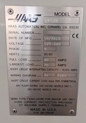 2013 HAAS ST-20M CNC Lathes | Midstate Machinery (9)