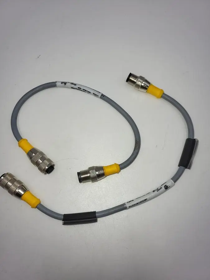 New | in-Stock TURCK TURCK RK 4.4T-0.3-RS CORDSET, M12 FEMALE TO CUT-END, GRAY, 4COND. Cable & Wire | ND Industrial Surplus #1211419